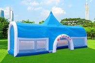 Grande tente gonflable bleue d'événement de PVC pour la publicité commerciale