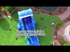 Glissière à eau gonflable