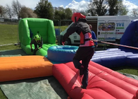 Hippopotame affamé Chow Down Inflatable Sports Games pour le divertissement extérieur