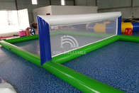Jeux gonflables de plage de volleyball d'adultes gonflables de cour pour le jeu 33x16.4x5ft de piscine