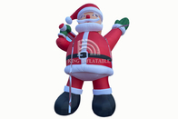 Décorations gonflables géantes de Santa Claus Suitable Christmas Inflatable Cartoon