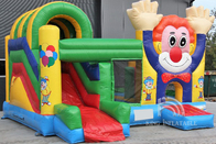 Chambre gonflable de partie d'enfant de Multiplay de videur de Bouncy Castle Rentals de clown avec la glissière