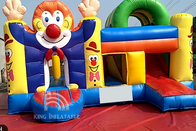 Chambre gonflable de partie d'enfant de Multiplay de videur de Bouncy Castle Rentals de clown avec la glissière