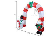 Décorations gonflables de Noël de Santa Claus Snowman Outdoor Inflatable Advertising de voûtes