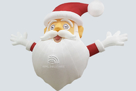 Le bonhomme de neige gonflable de Noël les décorations extérieures de 3.6m x de 2.0m aèrent Santa Claus Reclining On The Ground enflée