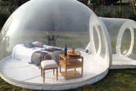 Chambre transparente extérieure d'hôtels de Glamping de dôme de tente gonflable de bulle pour la location