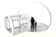 Chambre transparente extérieure d'hôtels de Glamping de dôme de tente gonflable de bulle pour la location