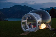 Chambre d'hôtel gonflable campante extérieure de bulle de dôme de bulle de Chambre transparente de tente