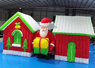Le Noël gonflable ornemente le château plein d'entrain commercial d'Inflatables pour des enfants