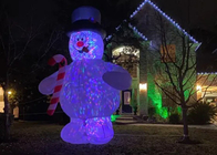 Bonhomme de neige gonflable de 20 pieds Décoration de Noël Inflatables Déménagement Bonhomme de neige de Noël