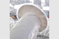 Cabine gonflable de photo de globe de neige avec des lumières menées par taille humaine de poudrerie de neige