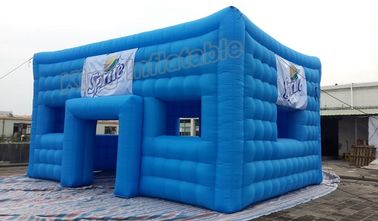 tabernacle gonflable matériel de PVC de 0.4mm avec la couleur bleue pour la location