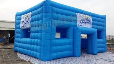 tabernacle gonflable matériel de PVC de 0.4mm avec la couleur bleue pour la location