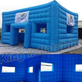 tabernacle gonflable matériel de PVC de 0.4mm avec la couleur bleue pour la location