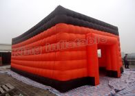 Tente gonflable de flottement d'événement de Chambre de partie gonflable de la CE avec la conception orange de doubles couches de couleur