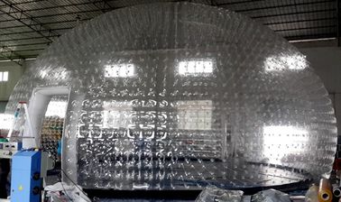 Tente gonflable claire transparente d'igloo de bulle pour des affaires commerciales
