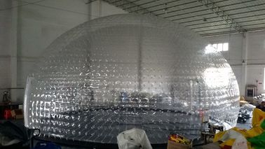 Tente gonflable claire transparente d'igloo de bulle pour des affaires commerciales