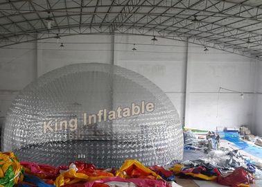 Tente gonflable claire transparente d'igloo de bulle pour des affaires commerciales