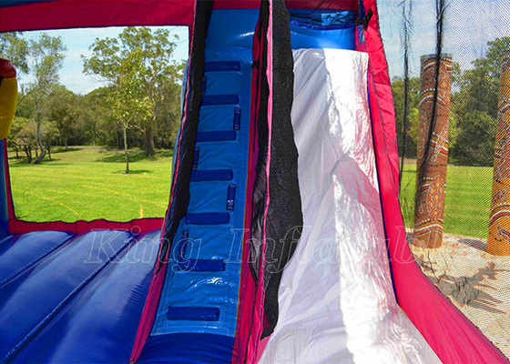 Chambre gonflable congelée de rebond d'Elsa Jumping Castle Outdoor Game pour des filles de garçons