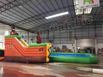 Special gonflable durable d'amusement de l'eau de glissière de parc d'attractions pour des enfants/adultes