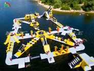 Parcs aquatiques flottants personnalisés Parcs d'attractions aquatiques équipement gonflable