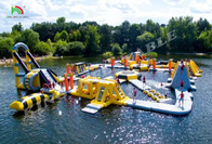 Parcs aquatiques flottants personnalisés Parcs d'attractions aquatiques équipement gonflable