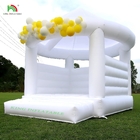 Commercial Adultes Enfants Bouncer gonflable Maison blanche gonflable Jump Castle Bouncer pour le mariage