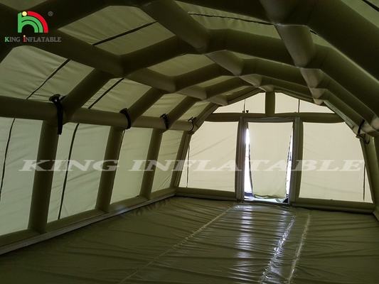 Tente de camping gonflable en PVC portable à l'extérieur Tente d'air de sauvetage médical étanche