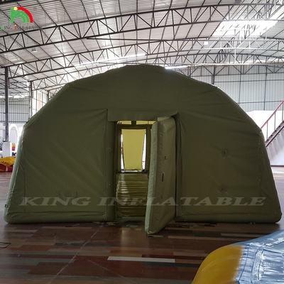 Tente de camping gonflable en PVC portable à l'extérieur Tente d'air de sauvetage médical étanche