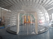 Tente de couverture de piscine portable personnalisée transparente gonflable