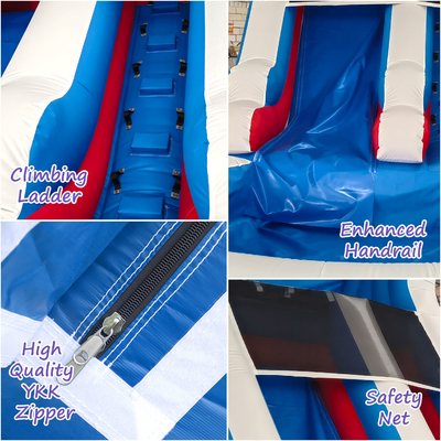 Vente directe d'usine Glissière gonflable avec piscine Glissières gonflables pour adultes et enfants