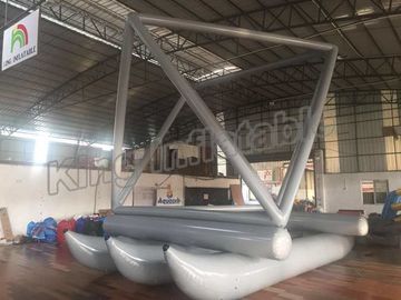 Bateaux de pêche gonflables gris de mouche de conception spéciale pour naviguer l'utilisation de jeux