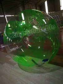 Boule de marche de l'eau gonflable sans plomb colorée avec la tirette durable