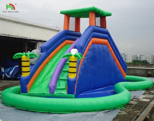 Équipement de jeux pour les enfants, parcs d'eau, toboggan gonflable, château de saut.