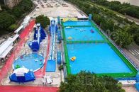 Parcs aquatiques adultes durables de PVC, parc aquatique d'explosion avec le certificat de la CE