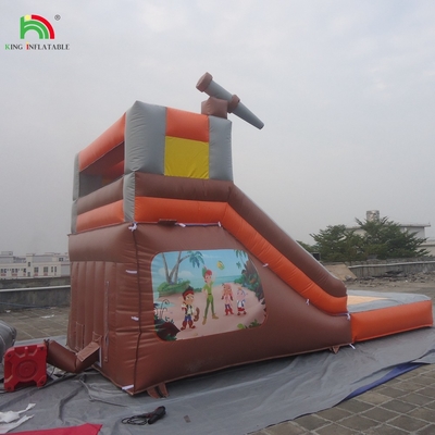 Glissière gonflable bon marché de haute qualité avec piscine gonflable pour enfants et adultes