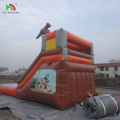 Glissière gonflable bon marché de haute qualité avec piscine gonflable pour enfants et adultes