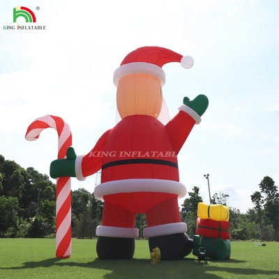 20 pieds 26 pieds 33 pieds décoration de Noël extérieur géant gonflable Père Noël Pour la publicité