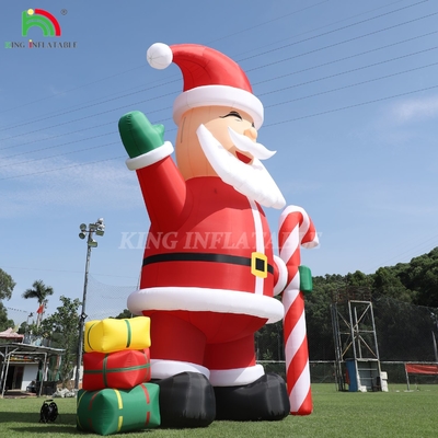 20 pieds 26 pieds 33 pieds décoration de Noël extérieur géant gonflable Père Noël Pour la publicité