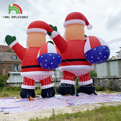 20ft 26ft 33ft publicité Père Noël gonflable Pour la décoration de la fête de Noël