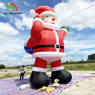 20ft 26ft 33ft publicité Père Noël gonflable Pour la décoration de la fête de Noël