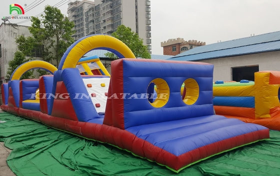 Cours d'obstacles gonflables extrêmes pour adultes Cours d'obstacles gonflables extrêmes pour adultes