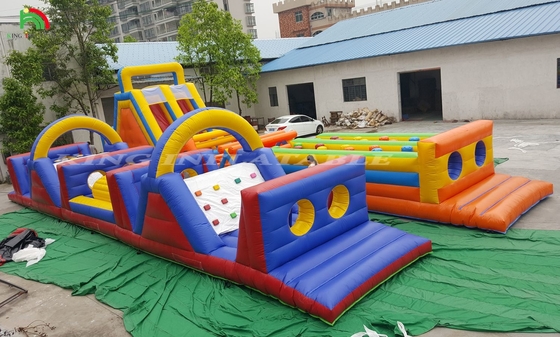 Cours d'obstacles gonflables extrêmes pour adultes Cours d'obstacles gonflables extrêmes pour adultes