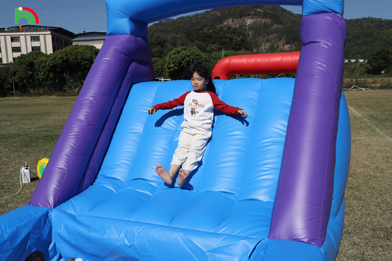 Commercial en plein air Bouncer gonflable Combo Bounce House Fête pour enfants Château gonflable avec boîte à glissière