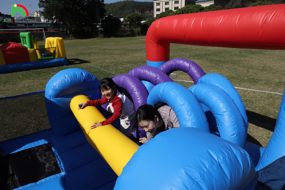 Commercial en plein air Bouncer gonflable Combo Bounce House Fête pour enfants Château gonflable avec boîte à glissière