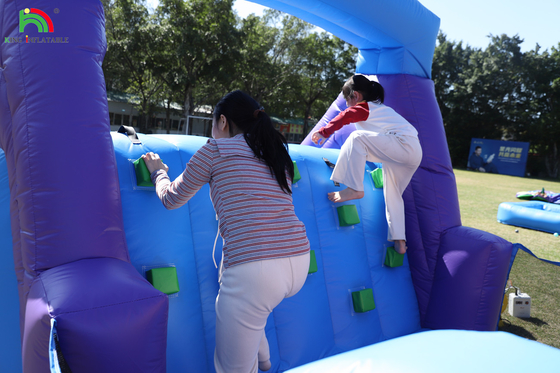 Commercial en plein air Bouncer gonflable Combo Bounce House Fête pour enfants Château gonflable avec boîte à glissière