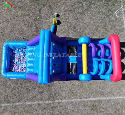 Commercial en plein air Bouncer gonflable Combo Bounce House Fête pour enfants Château gonflable avec boîte à glissière