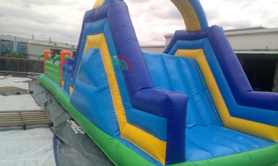 Parcours gonflable en PVC géant pour enfants en plein air