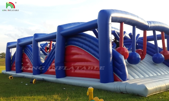 Cours d'obstacles gonflables de 5 km Cours de défi de 5 km Équipement de jeu pour adultes et enfants