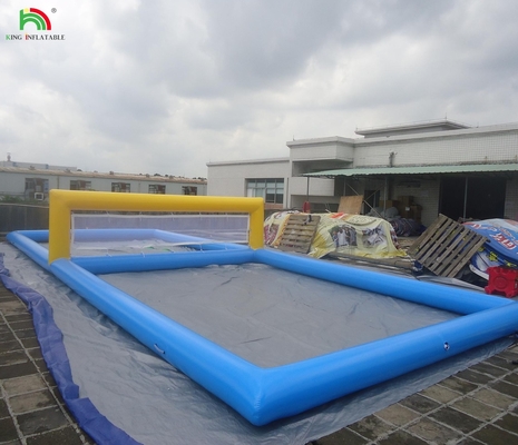Adultes Enfants Volley-ball gonflable Filé Jeux de sport gonflable Volley-ball gonflable piscine avec filet